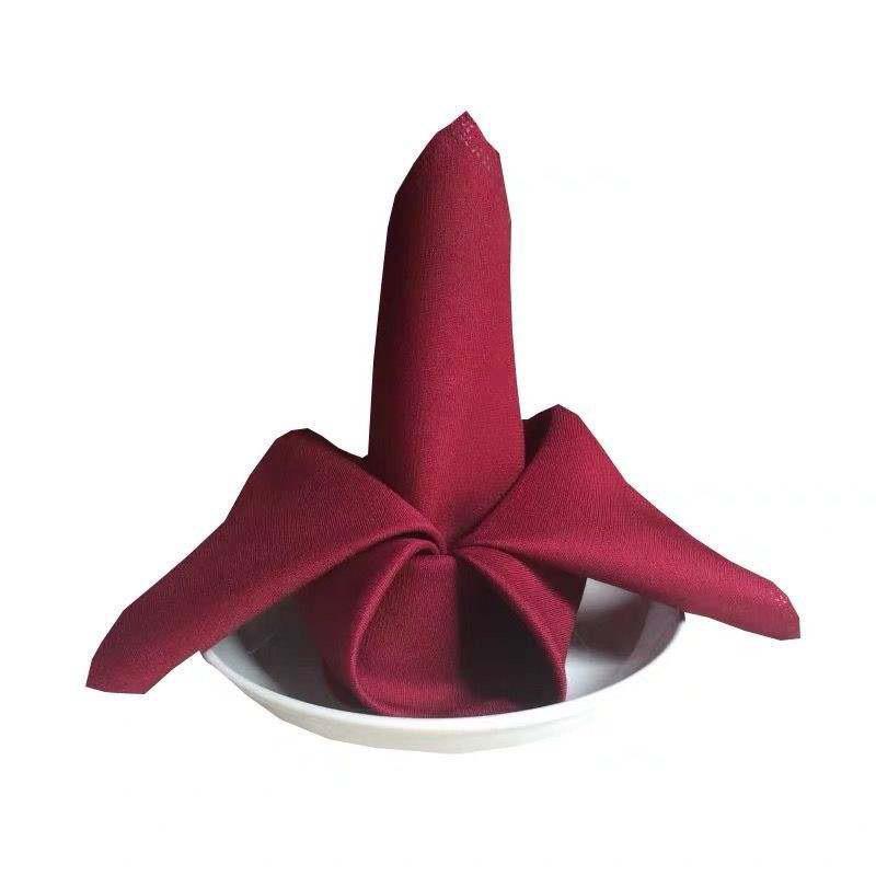 Christmas Satin 4 Pc Napkins